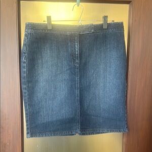 Classic Denim Skirt by Ann Taylor Loft
